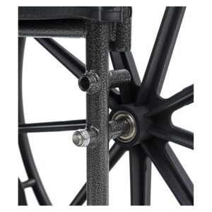 Medacure Wings K7 bariatric wheelchair front view