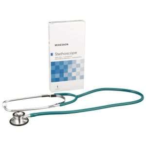 McKesson Classic Stethoscope Double-Sided Chestpiece - Teal Blue