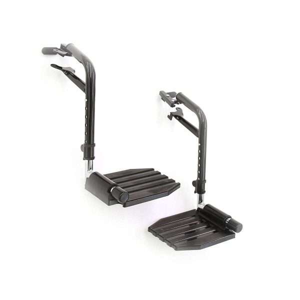 Invacare Swing-Away Footrests Composite Footplates (No Heel Loops)