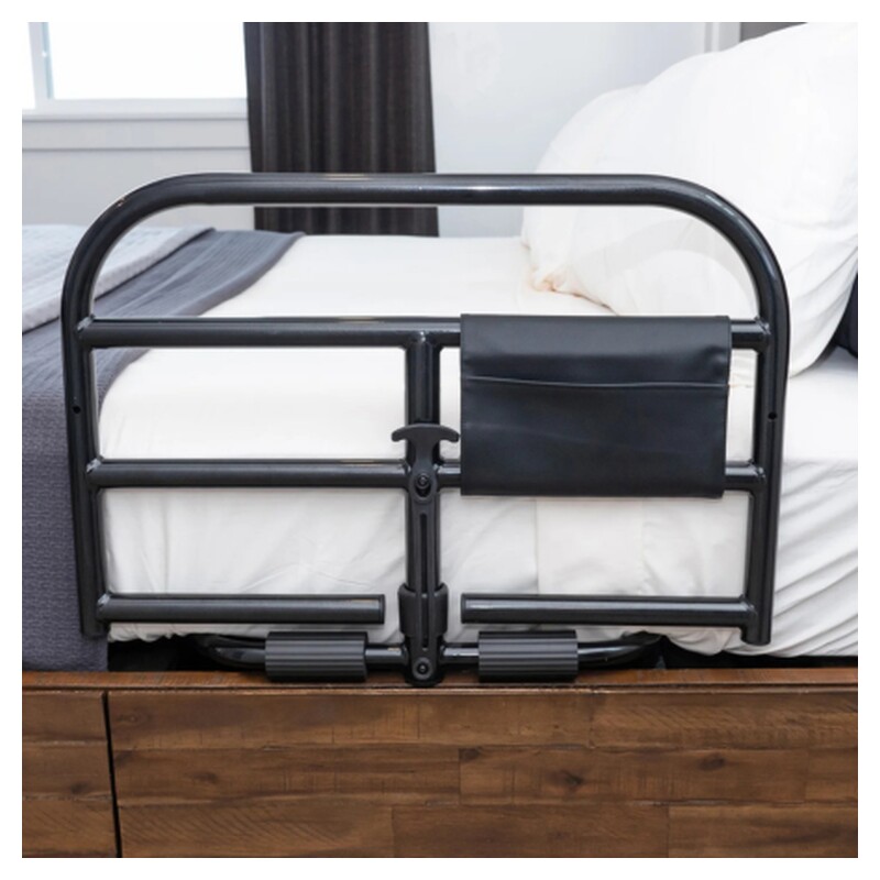 Stander Prime Safety Bed Rail – 27-Inch Bed Guard Rail for Elderly with 400 lb Support