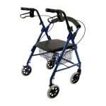 Lightweight Rollator Walker with Seat