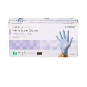 McKesson Exam Glove Confiderm® 3.5C Medium NonSterile Nitrile