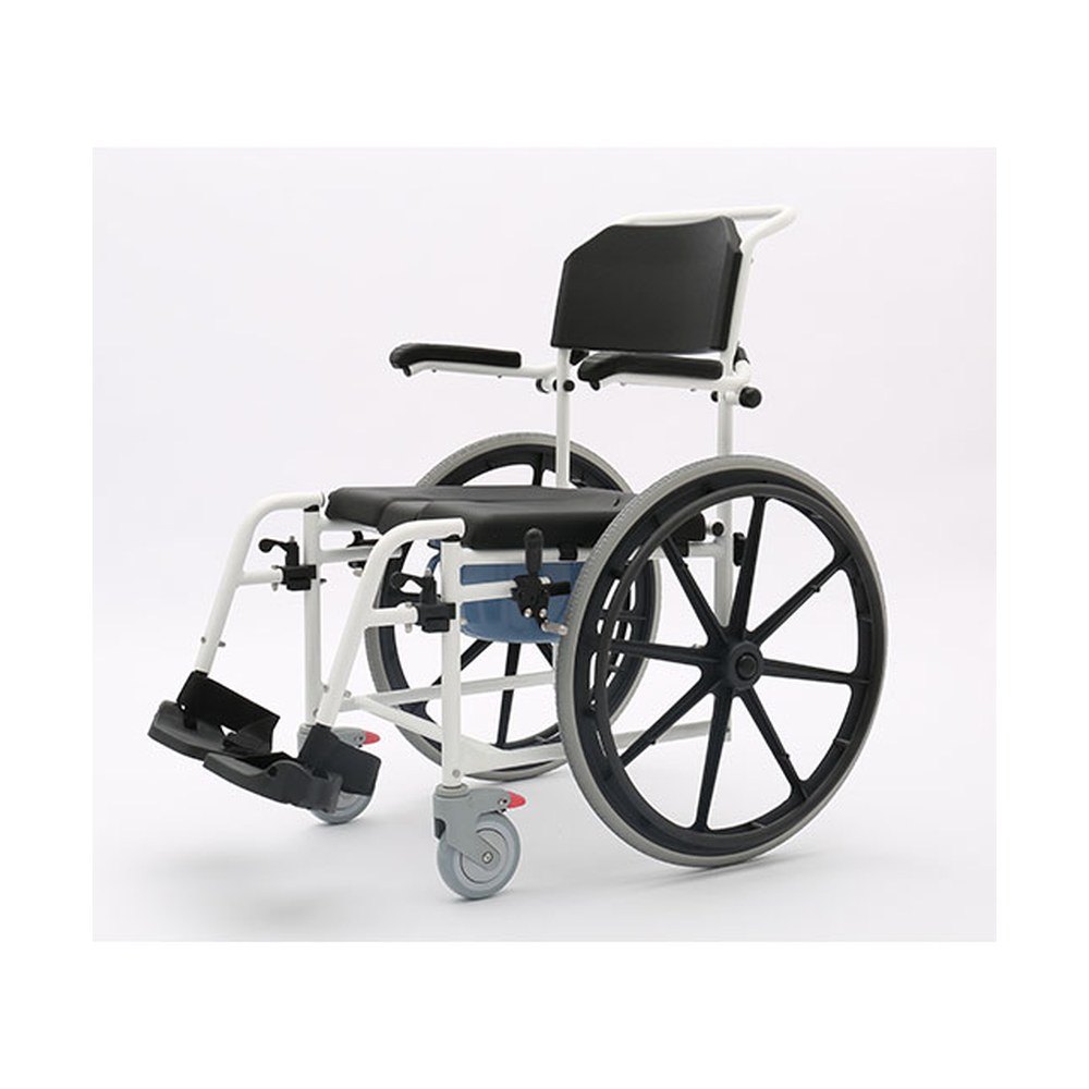 Medacure SWC1816 commode wheelchair with 24 inch wheels