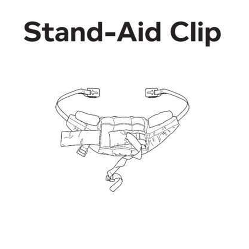 Joerns Hoyer Stand-Aid Clip Loop and Clip Style Sling Polyester
