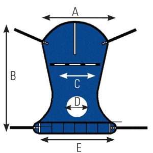 Invacare Heavy Duty Full Body Sling, Mesh, XXL - Image 3