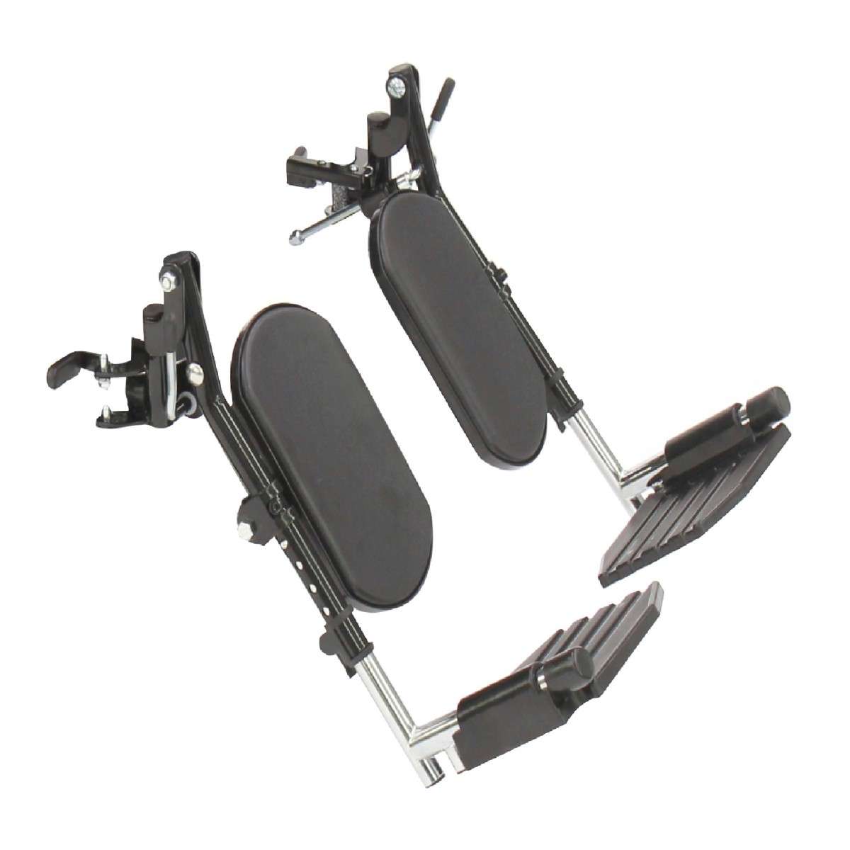 Invacare Swing-Away Economy Elevating Legrests Composite Footplates