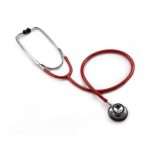McKesson Classic Stethoscope Double-Sided Chestpiece - Red