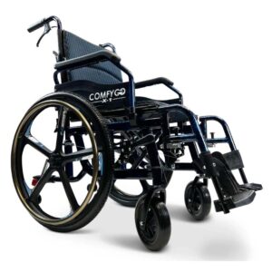 ComfyGo X-1 Manual Lightweight Wheelchair – Quick-Release Wheels, Travel-Friendly, Durable Frame 5 ComfyGo X-1 Manual Lightweight Wheelchair – Quick-Release Wheels, Travel-Friendly, Durable Frame - Image 1