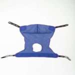Invacare Full Body Sling with Commode Opening Mesh